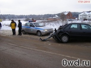 Битый автомобиль Audi A6