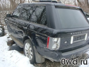 Битый автомобиль Land Rover Range Rover