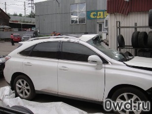 Битый автомобиль Lexus RX