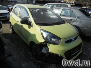 Битый автомобиль Kia Picanto