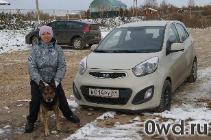 Битый автомобиль Kia Picanto