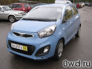 Битый автомобиль Kia Picanto