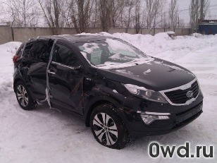 Битый автомобиль Kia Sportage