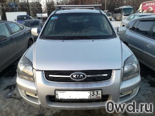 Битый автомобиль Kia Sportage