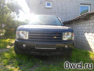 Битый автомобиль Land Rover Range Rover