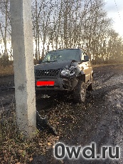 Битый автомобиль УАЗ Patriot