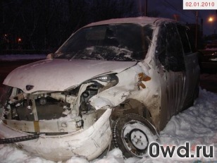 Битый автомобиль Toyota Funcargo
