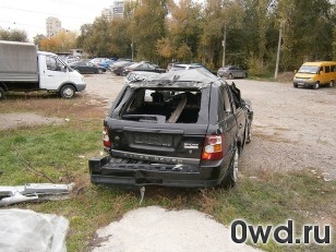 Битый автомобиль Land Rover Range Rover Sport