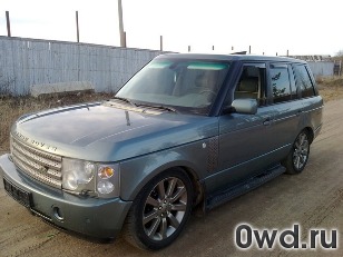 Битый автомобиль Land Rover Range Rover