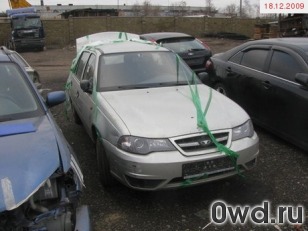 Битый автомобиль Daewoo Nexia