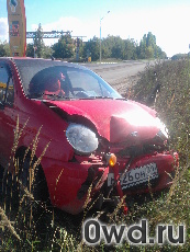 Битый автомобиль Daewoo Matiz