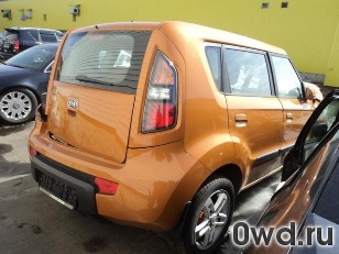 Битый автомобиль Kia Soul