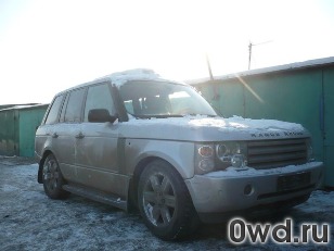 Битый автомобиль Land Rover Range Rover