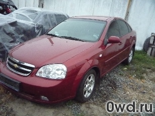 Битый автомобиль Chevrolet Lacetti