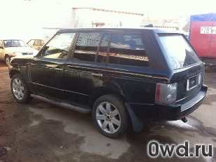 Битый автомобиль Land Rover Range Rover