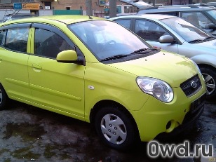 Битый автомобиль Kia Picanto