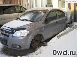 Битый автомобиль Chevrolet Aveo