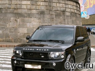 Битый автомобиль Land Rover Range Rover Sport