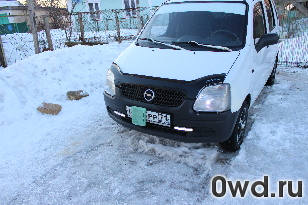 Битый автомобиль Opel Agila