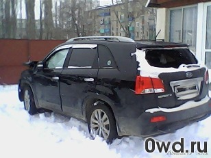 Битый автомобиль Kia Sorento