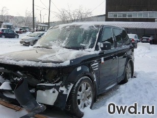 Битый автомобиль Land Rover Range Rover Sport