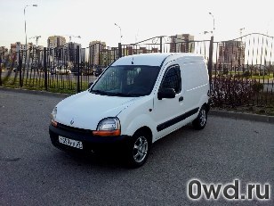 Битый автомобиль Renault Kangoo