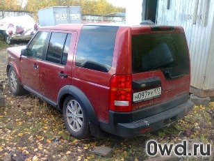 Битый автомобиль Land Rover Discovery