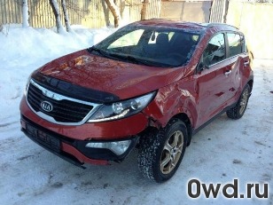 Битый автомобиль Kia Sportage