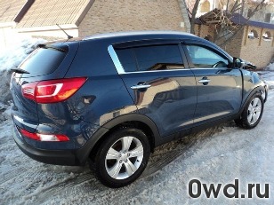 Битый автомобиль Kia Sportage