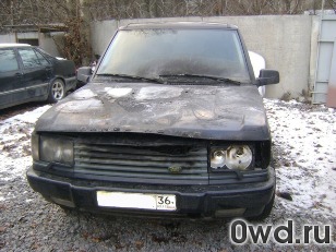 Битый автомобиль Land Rover Range Rover