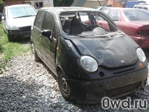 Битый автомобиль Daewoo Matiz