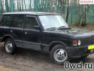 Битый автомобиль Land Rover Range Rover