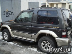 Битый автомобиль Mitsubishi Pajero