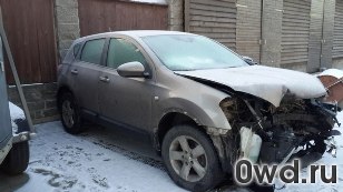 Битый автомобиль Nissan Qashqai