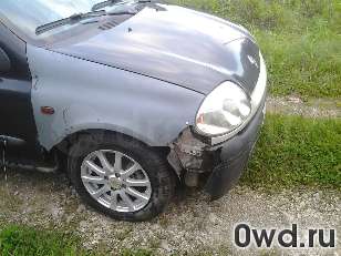 Битый автомобиль Renault Clio