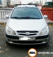 Битый автомобиль Hyundai Getz