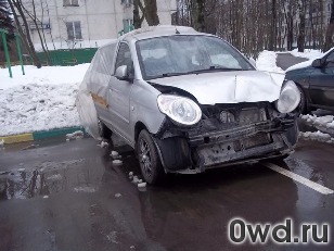 Битый автомобиль Kia Picanto