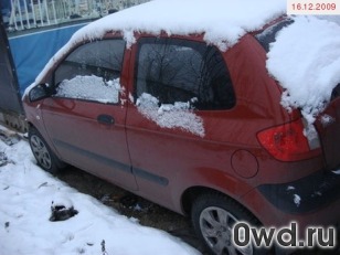 Битый автомобиль Hyundai Getz