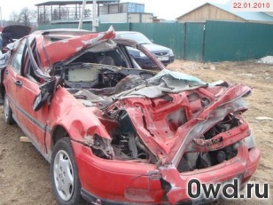 Битый автомобиль Honda Civic