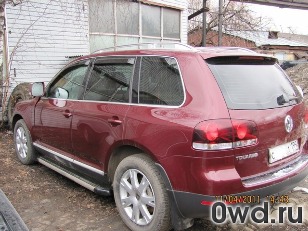 Битый автомобиль Volkswagen Touareg