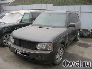 Битый автомобиль Land Rover Range Rover