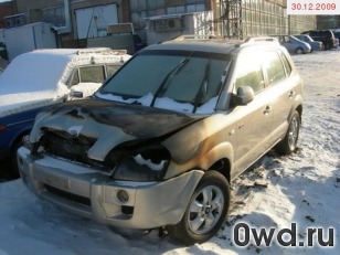 Битый автомобиль Hyundai Tucson
