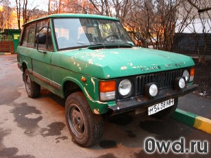 Битый автомобиль Land Rover Range Rover