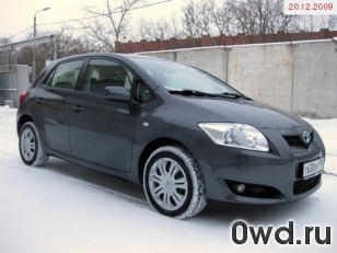 Битый автомобиль Toyota Auris