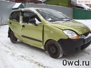 Битый автомобиль Chevrolet Spark
