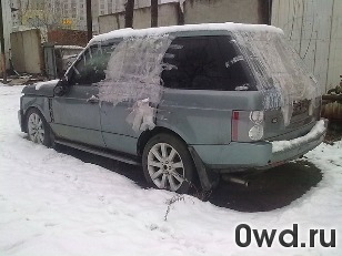 Битый автомобиль Land Rover Range Rover