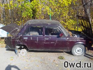 Битый автомобиль LADA (ВАЗ) 2107