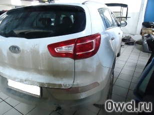 Битый автомобиль Kia Sportage