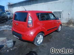 Битый автомобиль Kia Soul