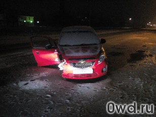 Битый автомобиль Chevrolet Spark